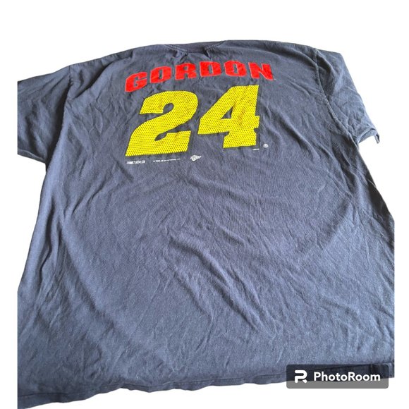 Vintage 2002 NASCAR Jeff Gordon Dupont Racing Double Sided T-shirt Men's sz XXL - Picture 8 of 12